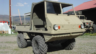 Illustration for article titled 1962 Steyr Puch Haflinger is weird military truck fun in a mini package